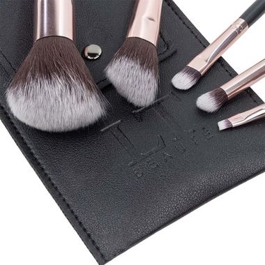 Кисти для макияжа, набор 5пр. La and Te beaute LT-MBS2(черный)
