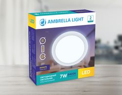 Ambrella Встраиваемый светодиодный светильник Даунлайт Downlight 300075