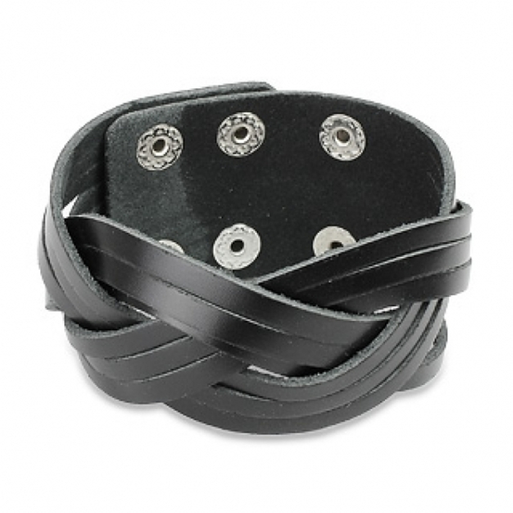 Кожаный браслет SPIKES SL0070-K