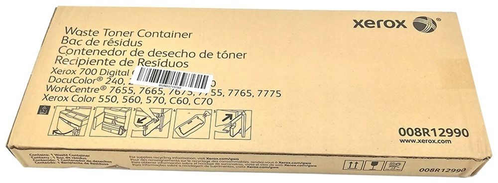 Емкость для отработанных чернил Xerox 008R12990 черный Емкость для отработанных чернил Xerox 008R12990 черный