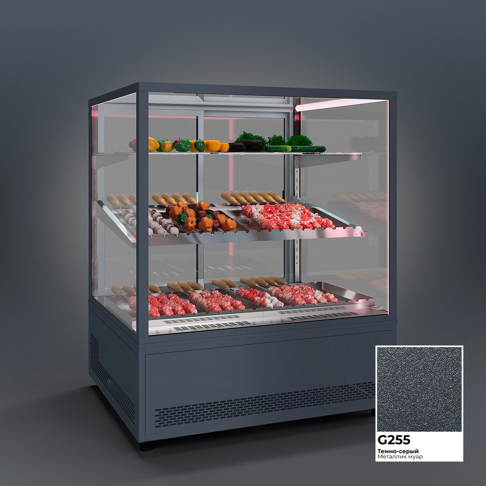 Напольная витрина для мяса Finist JOBS MEAT