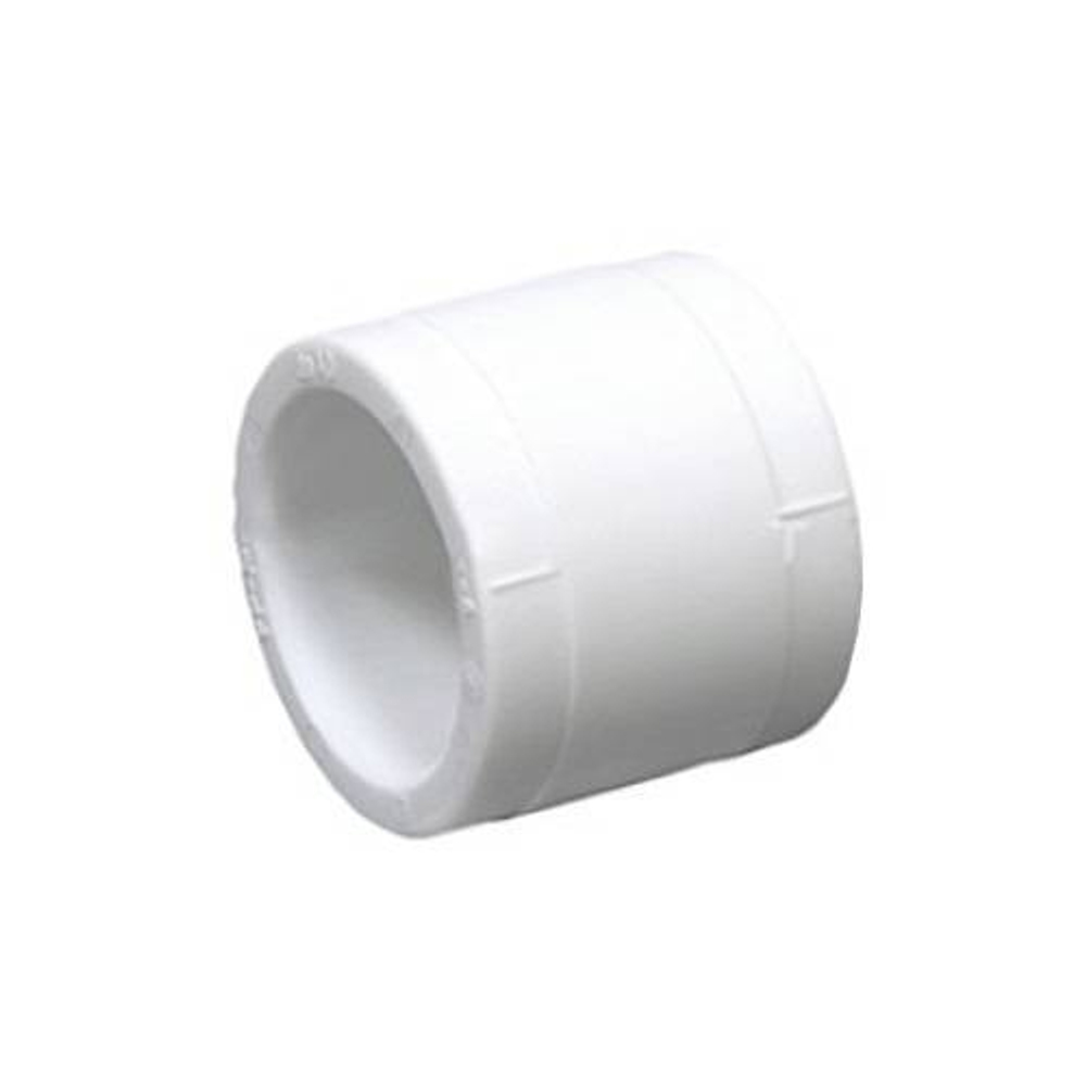 Муфта Fusitek - 20 (для полипропиленовых труб под пайку, цвет белый)
