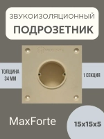 Звукоизоляционный подрозетник МаксФорте SoundBOХ 1S