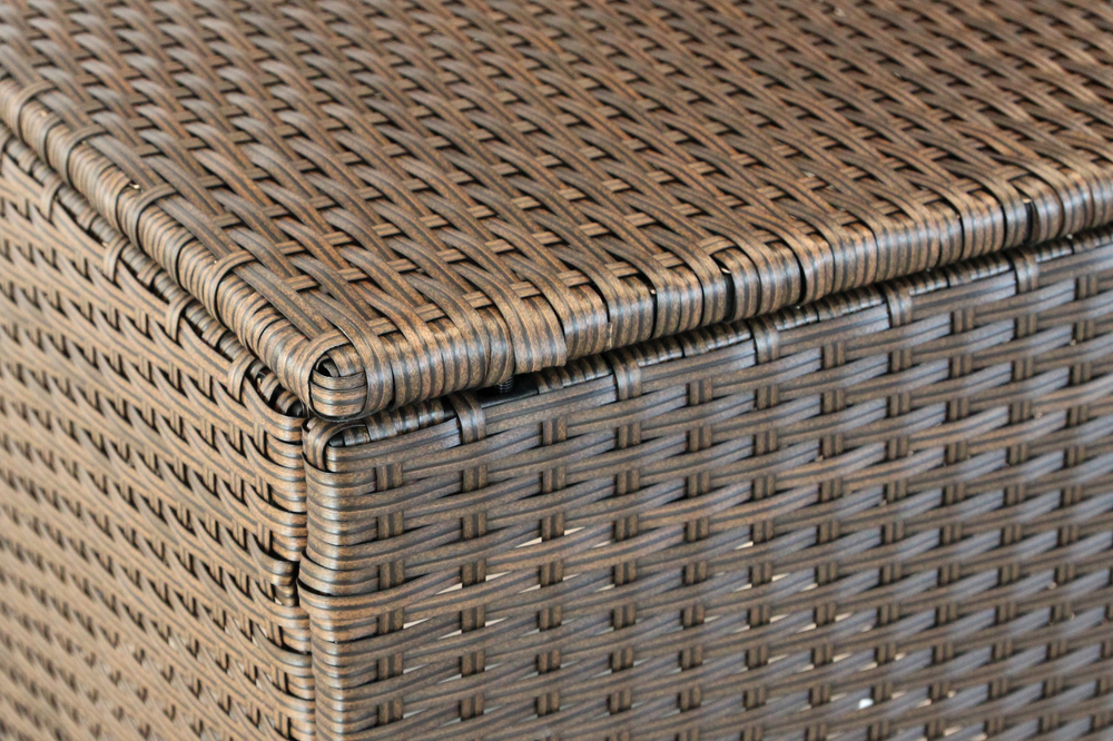 Набор мебели Версаль ПРЕМИУМ-2 арт.SFS019 коричневый, бежевый 4 уп.(ротанг коричневый, подушки бежевые) "Garden story"