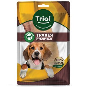 Трахея говяжья отборная Triol для собак, 35г