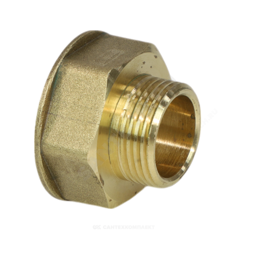 Переход латунь реборда Ду 20х15 (3/4"х1/2") ВР/НР LD LD.65.509.2015