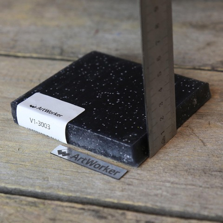 Смальта серого цвета, 300 гр, в кирпичиках V1-3003