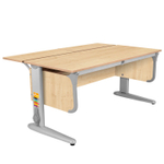 Растущая парта Дэми с задней полкой СУТ 49-01 (1200×770 мм)
