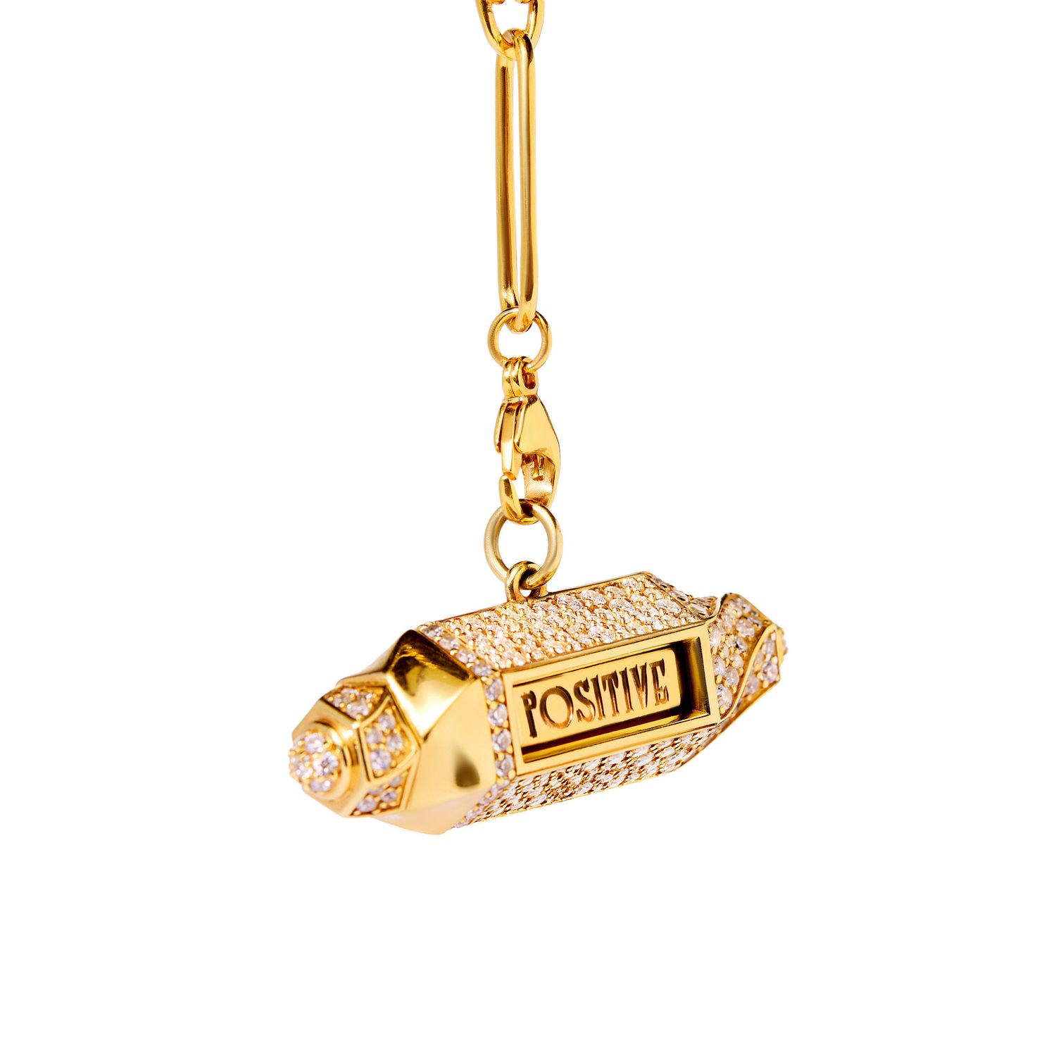 Колье Game Changer Necklace - Crystal Gold