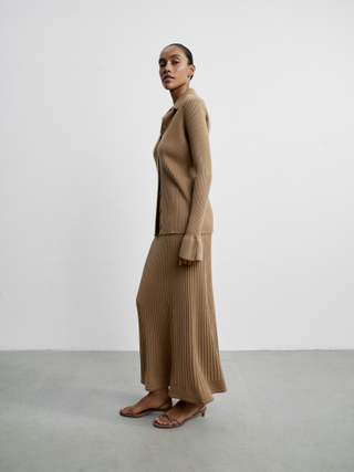 Юбка INEZ, кэмел