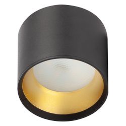 OL8 GX53 BK/GD Подсветка ЭРА Накладной под лампу Gx53, алюминий, цвет черный+золото