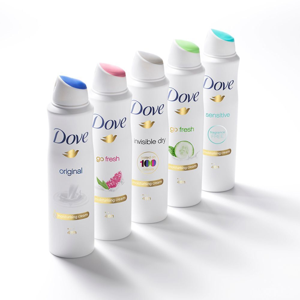 Дезодорант-спрей Dove Бережная забота (без запаха) 150 мл