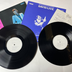 Винтажная виниловая пластинка LP David Bowie Live (Japan 1974) (Obi) (Promo)