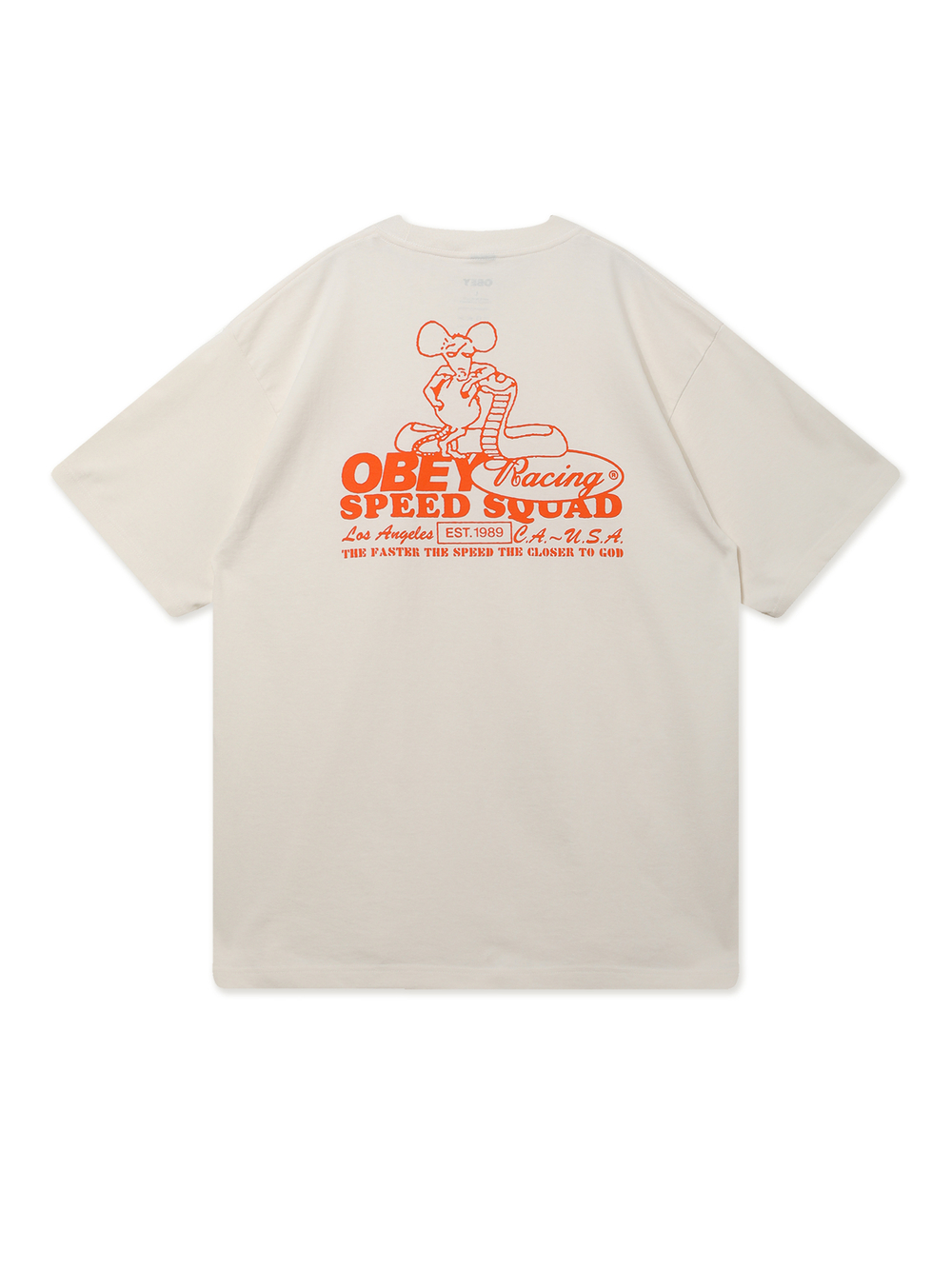 Мужская Футболка Obey Speed Squad