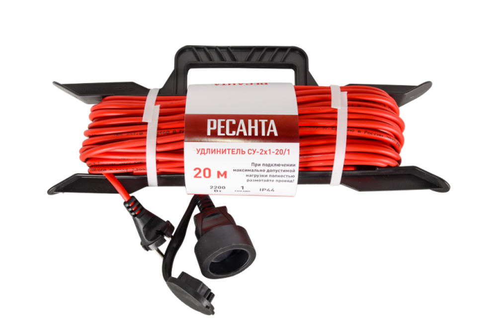 Удлинитель силовой на раме Ресанта СУ-2х1-20/1 (IP44)