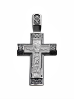 Крест из серебра/Чернение