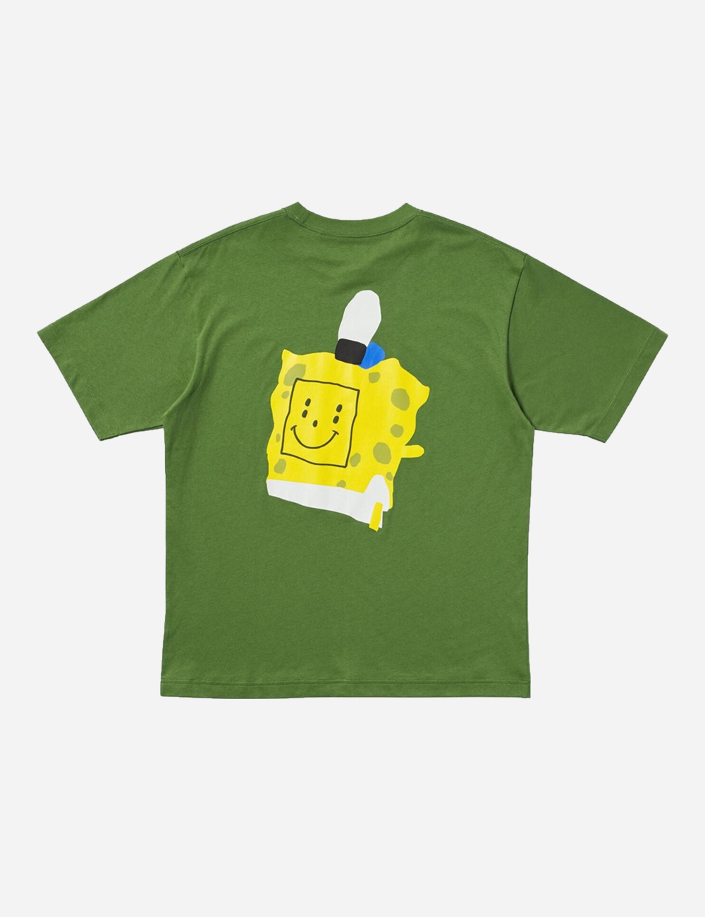 Uniqlo Sponge Bob Green Tee (477913)