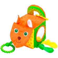Подвесная игрушка Мякиши Кубик Лиса