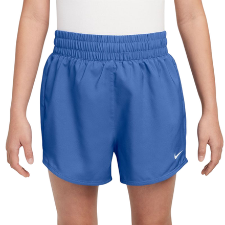Детские шорты Nike Kids Dri-Fit One High-Waisted Woven Training - comet blue/white