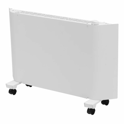 Конвектор электрический DENZEL XCE-1500, 230 В, 1500 Вт, белый, сушилка, колеса, Х-элемент 98131