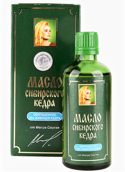 Живица кедровая 10% на кедровом масле 100 мл