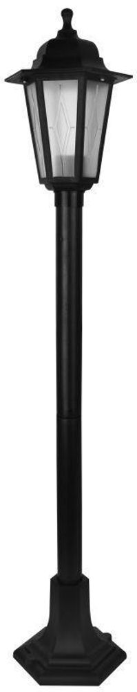 Светильник столб садово-парковый PP6101 C02 НТУ 06-60-002 У1 "Оскар 3" 1м 6-гран. пласт. +пласт. черн. Camelion 13854