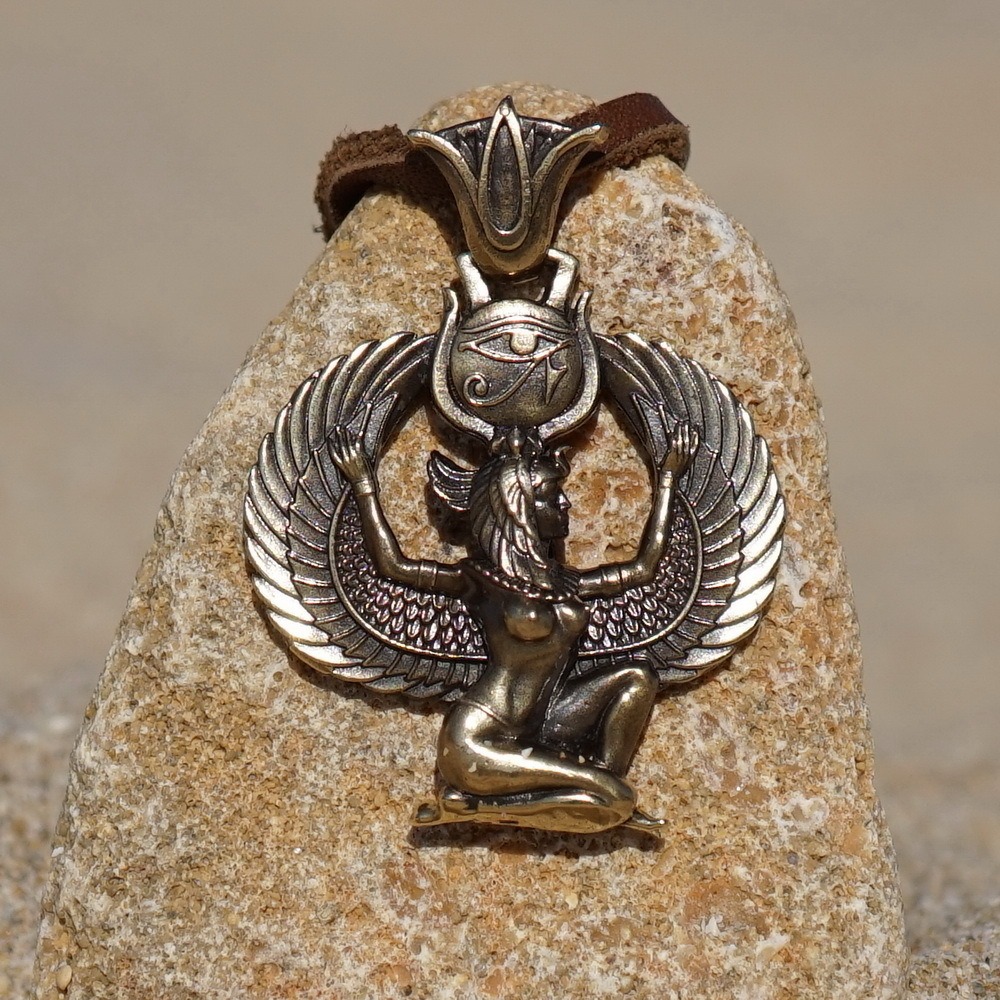 Кулон "Исида" , латунь