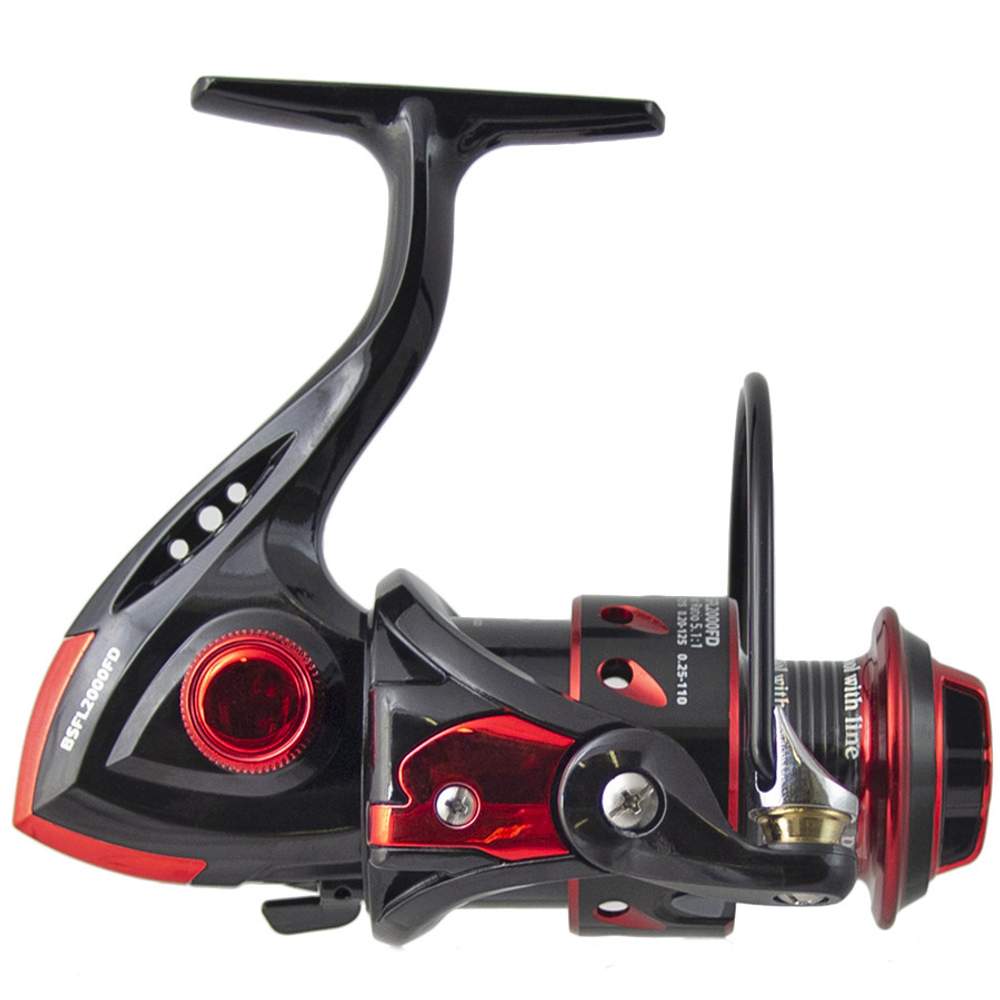 Катушка для рыбалки безынерционная Black Side Flame FD  (4+1 подш.)