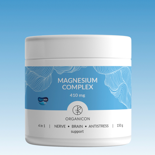 Liposomal Vitamins "MAGNESIUM COMPLEX 4 in 1 комплекс 4 форм магния биоактивный магний Aquamin MG Soluble™   банка, 150 гр