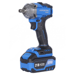 NORDBERG (NE802K) Гайковерт аккумуляторный, 1/2", 21В, 500 Нм с двумя 4A акк. и зар. уст-вом, в кейсе