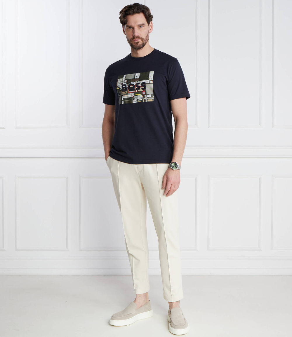 Футболка Teeheavyboss BOSS ORANGE - темно-синий(50510009)