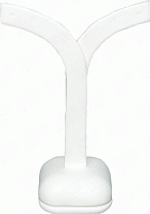 Подставка для серег/ушки/2 отверстия/основание/Н-100 мм.