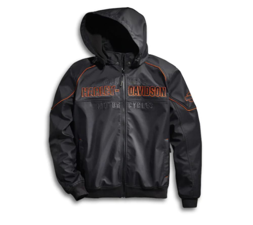 Куртка Idyll Windproof Soft Shell Harley-Davidson съёмный капюшон
