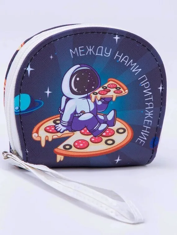 Кошелек молодежный «Между нами притяжение», 12.5х10.5 см