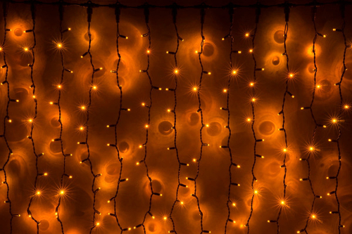 LED- PLRS-5720-240V-2*6М-Y/BL (желтые светодиоды/черный каучуковый пр)