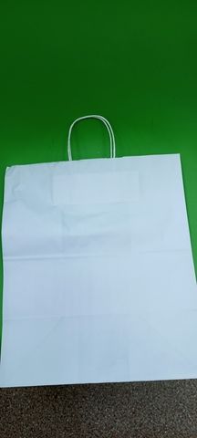 Пакет бумажный белый большой 30*35*18