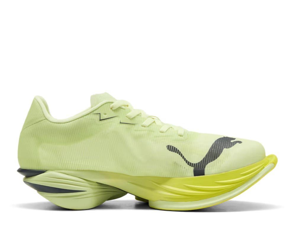 Кроссовки для бега женские Puma Fast-R NITRO™ Elite 3 W Лимонково-чёрные