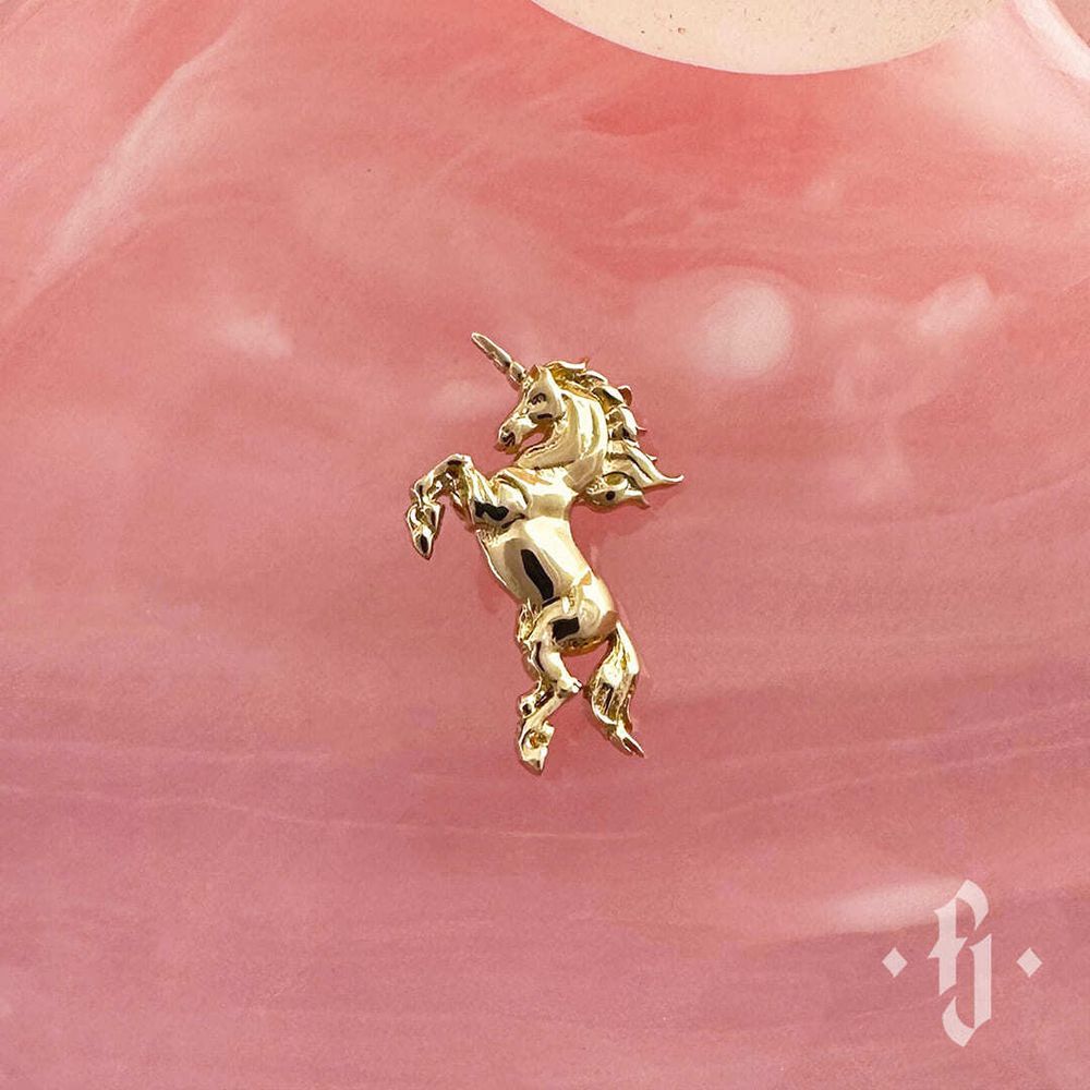Накрутка &quot;Unicorn&quot; - Желтое золото
