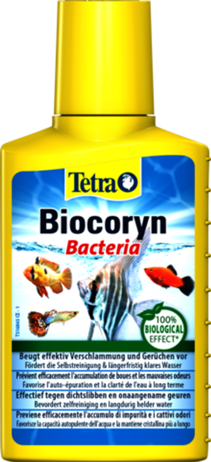 TETRA Biocoryn Bacteria Кондиционер для разложения органики, 100 мл на 400 л воды