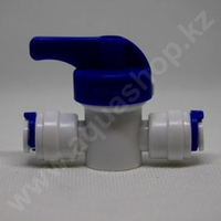 Фитинг QT-02A кран 1/4"(f) x 1/4"(f)