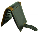 Кошелёк-портмоне коричневый кожаный мужской молодёжный Levi`s 18014