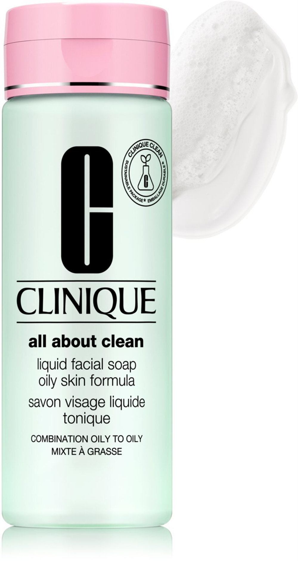 Clinique Liquid Facial Soap Oily Skin Formula - жидкое мыло для жирной и комбинированной кожи /   400  ml  / GTIN 20714322021