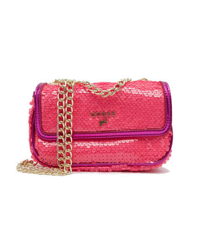 сумка через плечо Guess - розовый(J3GZ12 WFHI0)