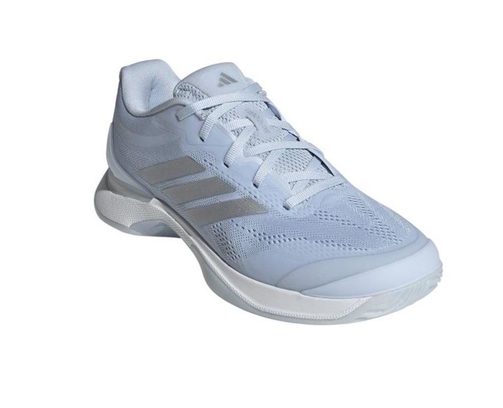 Женские Кроссовки теннисные Adidas Avacourt 3 - crystal sky/silver metallic/cloud white