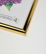 Фоторамка 21х30 см золотая, без фактуры, арт. 2130.127263