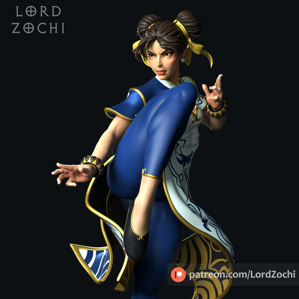 Чунь Ли Фигурка Chun-Li Street Fighter