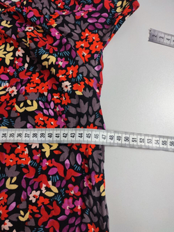 Платье с принтом 44 размер