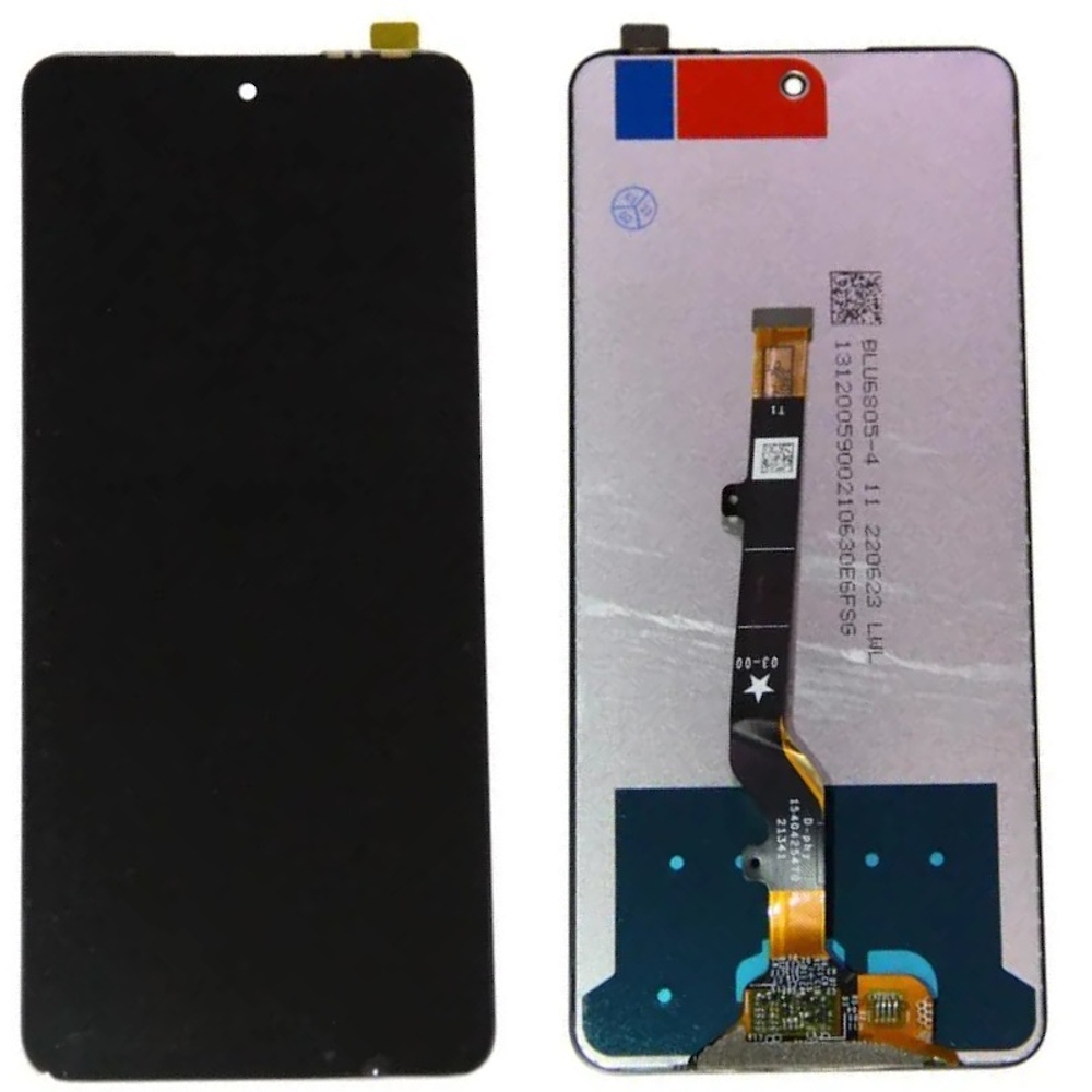 Дисплей для Infinix Hot 20S с тачскрином Черный