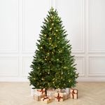 Елка с гирляндой встроенной «Эльга» (Литая хвоя) от 1,5 м до 3 м