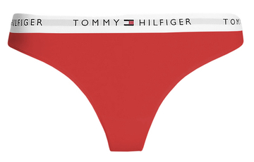 Majtki Tommy Hilfiger Thong 1P - красный